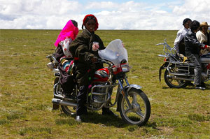 Motor biking tour in Tibet